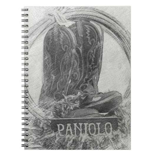 Paniolo Cowboy Notitieboek (Voorkant)