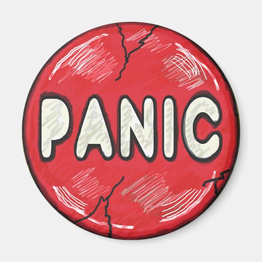 Panische Button Magneet (Voorkant)
