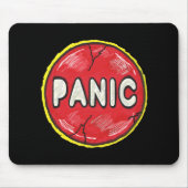 Panische Button Muismat (Voorkant)