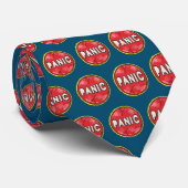 Panische Button Stropdas (Opgerold)
