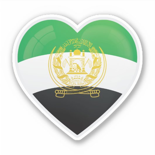 Panjshir Liefde Icon Sticker (Voorkant)
