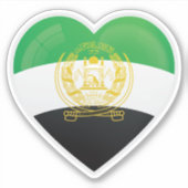 Panjshir Love Flag Sticker (Voorkant)