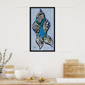 panjtan ligrafie فن-پ-اخط- -  poster (Keuken)