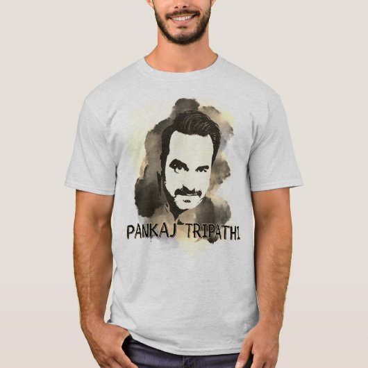 Pankaj Tripathi Bollywood T-shirt (Voorkant)