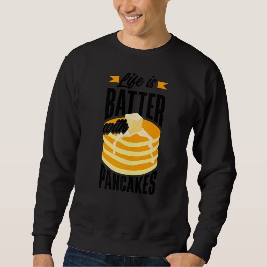 Pankecake Maker Breakfast Life is Batter met Panc Trui (Voorkant)