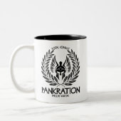 Pankration Total Compact Hellas 648 B.C Tweekleurige Koffiemok (Links)