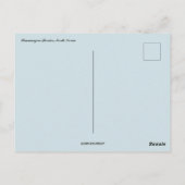 Panmunjon-grens Noord-Korea Briefkaart (Achterkant)