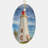 Panmure Island Lighthouse Keramisch Ornament (Rechts)