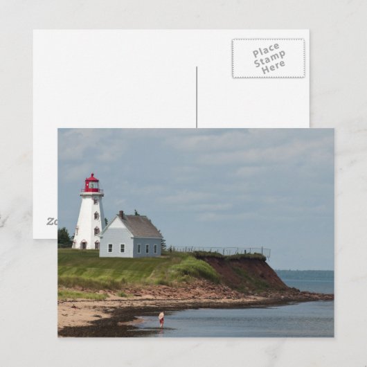 Panmure Island, Prince Edward Island. Panmure Briefkaart (Voorkant / Achterkant)
