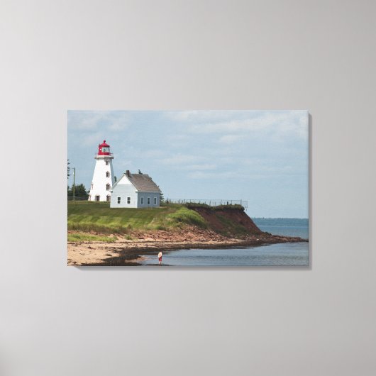 Panmure Island, Prince Edward Island. Panmure Canvas Afdruk (Voorkant)