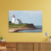 Panmure Island, Prince Edward Island. Panmure Canvas Afdruk (Insitu (Woonkamer))