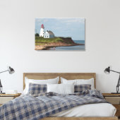 Panmure Island, Prince Edward Island. Panmure Canvas Afdruk (Insitu (Slaapkamer))