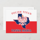 Panna Maria Poland Texan Briefkaart (Voorkant / Achterkant)
