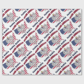 Panna Maria Texas Pools Amerikaans Cadeaupapier (Vlak)