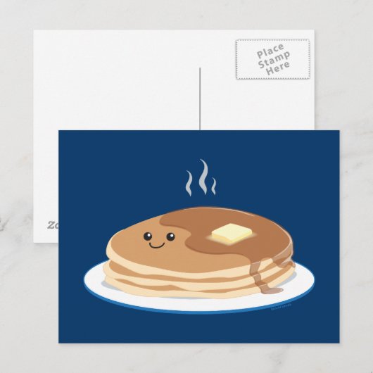 Pannekoeken Briefkaart (Voorkant / Achterkant)