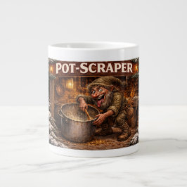 Pannen Schraper IJslandse Kerstman Grote Koffiekop