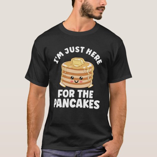 Pannenkoek Brunch Pannenkoekenmaker Ontbijt voor V T-shirt (Voorkant)