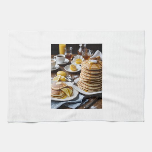 Pannenkoek Dinsdag Keukenhanddoeken (Horizontaal)