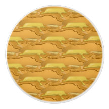 Pannenkoek en ahornsiroop patroon schattig geel br