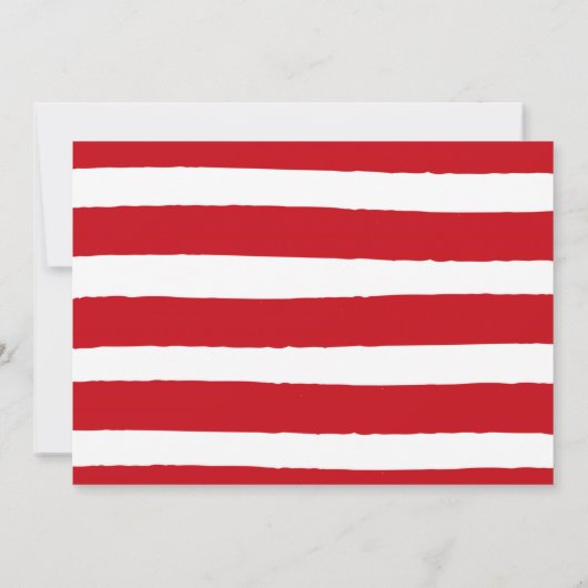 Pannenkoek en pyjama verjaardagsuitnodiging PJ's P Kaart (Achterkant)