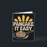 Pannenkoek Het Is Gemakkelijk Grappig Ontbijt Brun Kaart<br><div class="desc">Pannenkoek Het Is Gemakkelijk Grappig Ontbijt Brunch Pannenkoek</div>