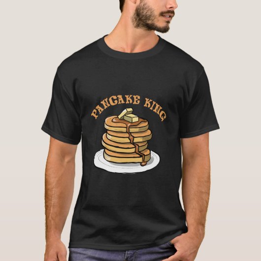 Pannenkoek Koning T-shirt (Voorkant)