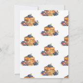 pannenkoek | Leuke baby douche uitnodigingen (Achterkant)