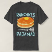 Pannenkoek pyjama feest t-shirt (Design voorkant)