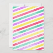 Pannenkoek Pyjama Verjaardag Uitnodiging (Achterkant)