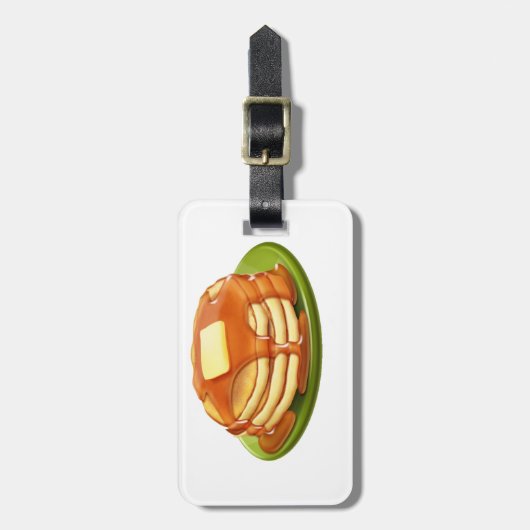 Pannenkoeken Bagagelabels (Voorkant verticaal)