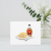 pannenkoeken briefkaart (Staand voorkant)