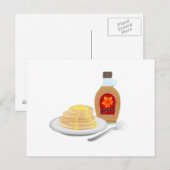 pannenkoeken briefkaart (Voorkant / Achterkant)