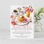 Pannenkoeken Brunch op Valentijnsdag Kaart (Staand voorkant)
