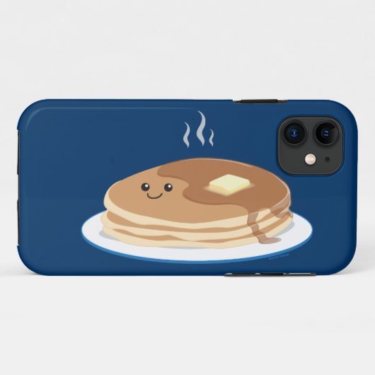 pannenkoeken Case-Mate iPhone case (Achterkant (horizontaal))