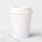 Pannenkoeken en fopspenen Brunch Baby shower Papieren Bekers (Achterkant)