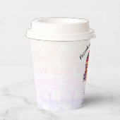 Pannenkoeken en fopspenen Brunch Baby shower Papieren Bekers (Rechts)