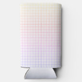 Pannenkoeken en fopspenen Brunch Baby shower Seltzer Blikjeskoeler (Achterkant)