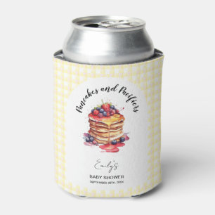 Pannenkoeken en Fopspenen Gingham Plaid Baby Showe Blikjeskoeler