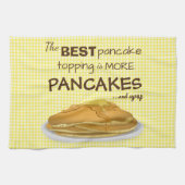 Pannenkoeken en het Onderwerpen van Syrup Citaat Theedoek (Horizontaal)