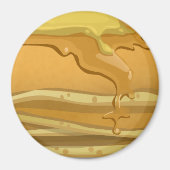 Pannenkoeken en paardenstroop schattig magneet (Voorkant)