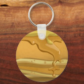 Pannenkoeken en paardenstroop schattig sleutelhanger (Voorkant)