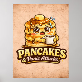 Pannenkoeken en Paniekaanvallen - Foodie Fiends Poster