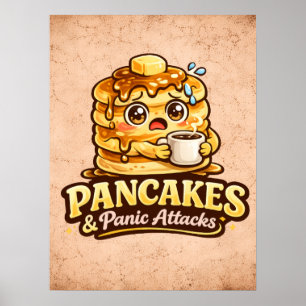 Pannenkoeken en Paniekaanvallen - Foodie Fiends Poster