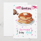 Pannenkoeken en pyjama Dank je wel (Voorkant / Achterkant)
