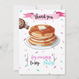 Pannenkoeken en pyjama Dank je wel