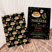Pannenkoeken en Pyjama Kerst Verjaardag Kaart