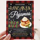 Pannenkoeken en Pyjama Kerstfeest Kaart