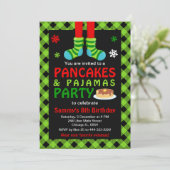 Pannenkoeken en pyjama's Birthday Socks Green gepl Kaart (Staand voorkant)
