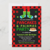 Pannenkoeken en pyjama's Birthday Socks Red Pset I Kaart (Voorkant)