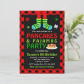 Pannenkoeken en pyjama's Birthday Socks Red Pset I Kaart (Staand voorkant)